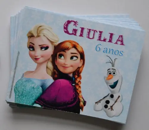 Adesivo Sacolinha Frozen