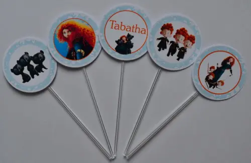 Topper para Doces Merida Valente