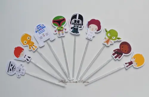 Topper para Doces Star Wars