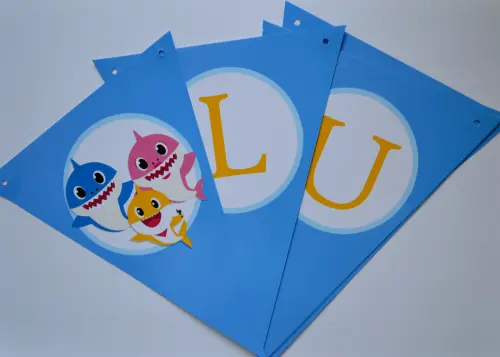Kit Festa personalizada Baby Shark