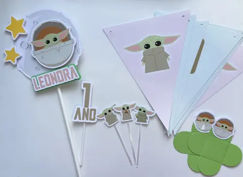 Kit Festa Baby Yoda