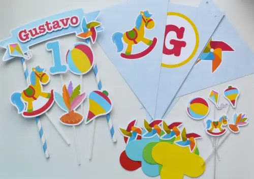 Kit Festa personalizada Brinquedos