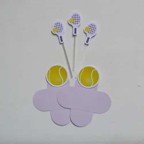 Kit Festa Personalizada Jogo de Tênis | Decoração Criativa
