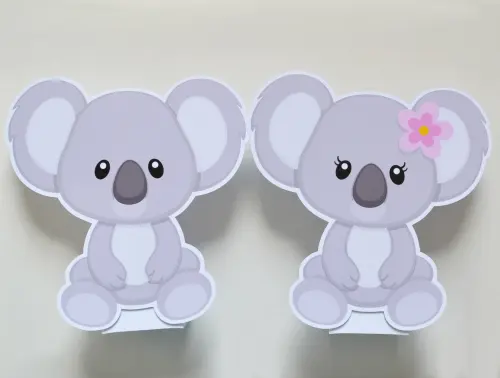 Kit Festa Personalizada Coala | Decoração Temática Completa pa