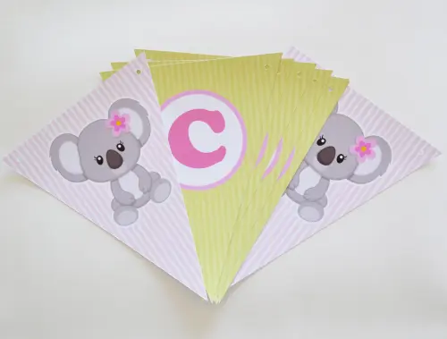 Kit Festa Personalizada Coala | Decoração Temática Completa pa