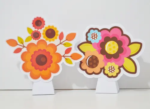 Kit Festa Personalizada Flores Floral | Decoração Delicada