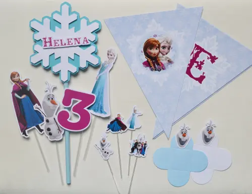 Kit Festa personalizada Frozen