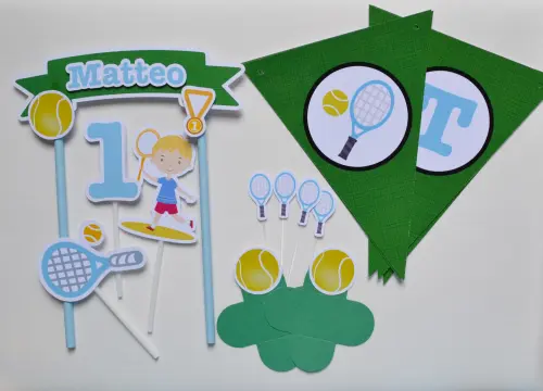Kit Festa Jogo de Tênis