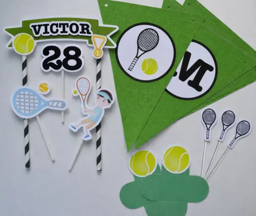 Kit Festa Jogo de Tênis