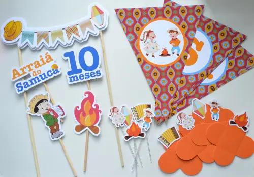 Kit personalizado Festa Junina