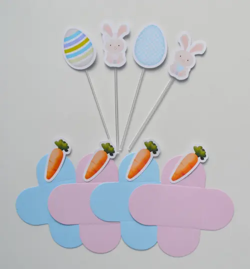 Kit Festa Personalizada Coelhinhos | Decoração Infantil
