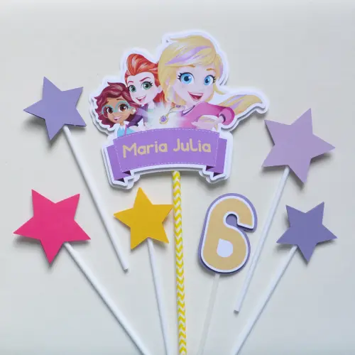 Kit Festa Polly Pocket Personalizado para Aniversário
