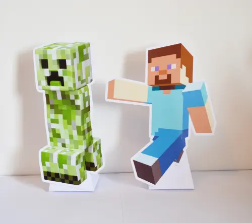Kit Festa Minecraft Personalizado | Decoração Gamer Infantil
