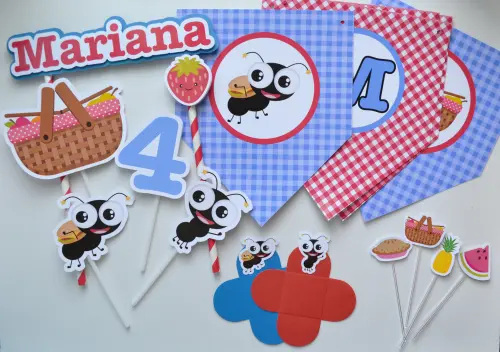 Kit Festa personalizada Picnic