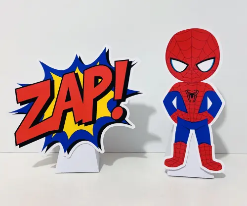 Kit Festa Homem-Aranha Personalizado para Aniversário