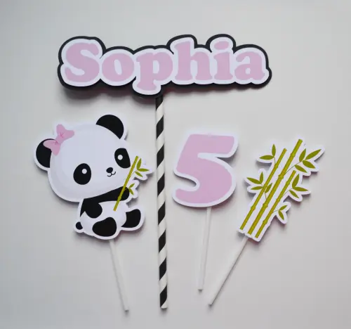 Kit Festa Panda Personalizado | Decoração Panda Infantil