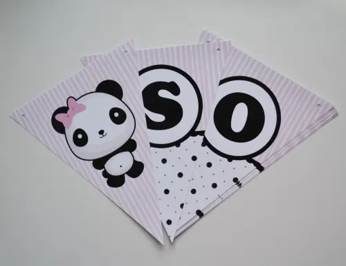 Kit Festa Panda Personalizado | Decoração Panda Infantil