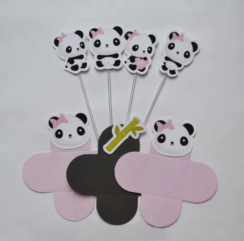 Kit Festa Panda Personalizado | Decoração Panda Infantil