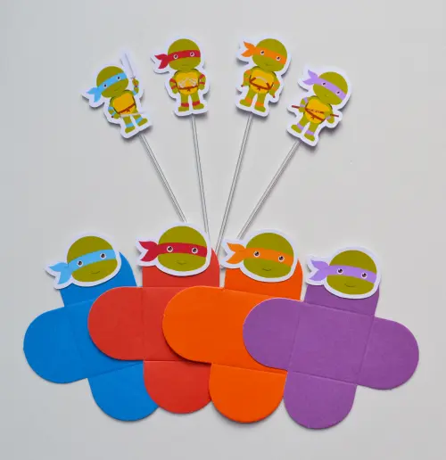 Kit Festa Tartarugas Ninja Personalizado | Festa Infantil Ninja
