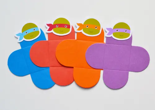 Forminhas Tartarugas Ninja