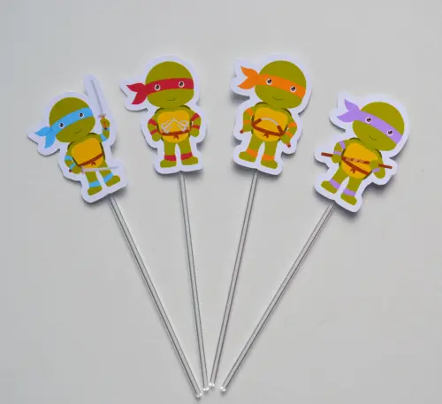 Topper p/ Doces Tartarugas Ninja