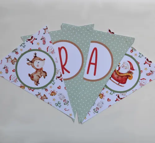 Kit Festa Natalino Mesversário Personalizado | Bebê Natal