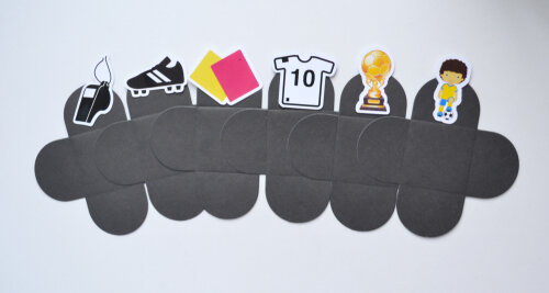 Forminha de Doce Futebol Personalizada para Festa