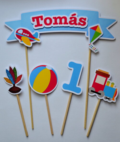 Topo de bolo persona de Bolo Brinquedos Personalizado