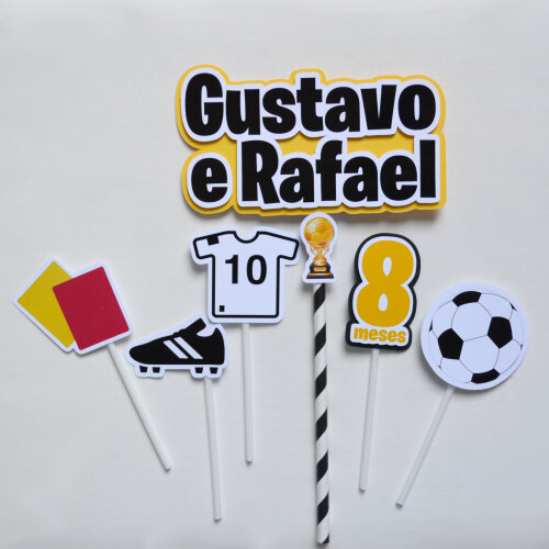 Topo de Mesversário Personalizado | Bebê Mês a Mês