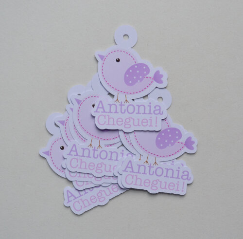 Tag Maternidade Personalizada para Lembrancinhas de Bebê