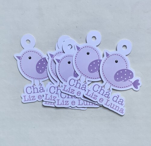 Tag Maternidade Personalizada para Lembrancinhas de Bebê