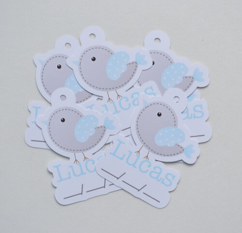 Tag Maternidade Personalizada para Lembrancinhas de Bebê