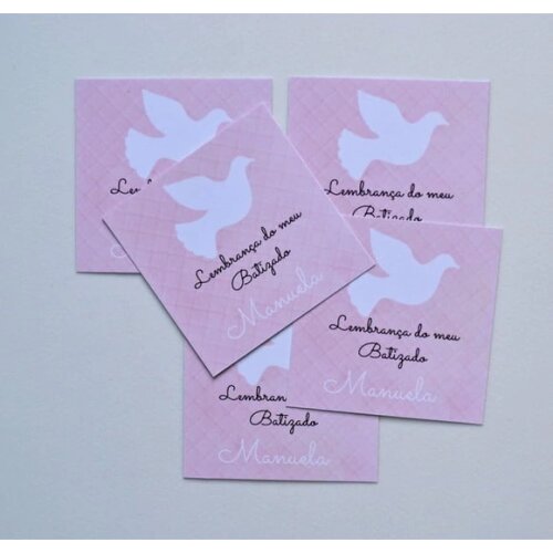 Adesivo personalizado Batizado
