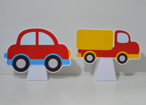 Display de Mesa Meios de Transporte