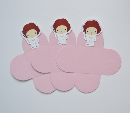 Forminhas Princesa Leia Star Wars