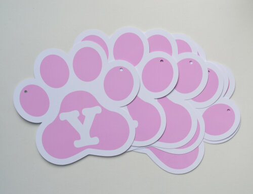 Bandeirolas Patinha Pet Personalizadas para Festa