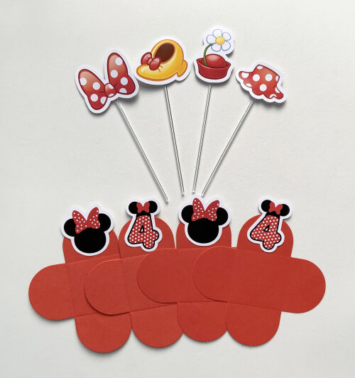 Minnie Forminhas + Toppers