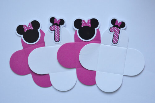 Forminhas Minnie Rosa