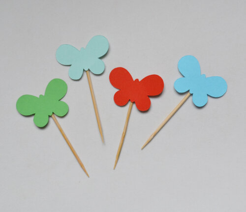 Topper de Doce Borboletas (20 Unidades)