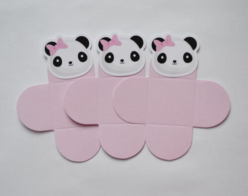 Forminhas Panda Rosa