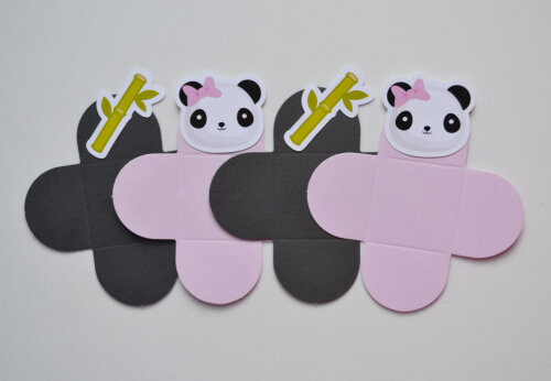 Forminhas Panda Rosa