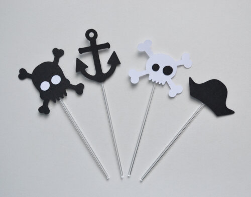 Topper de Doces Pirata (20 Unidades)