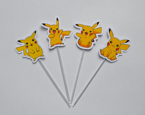 Topper para Doces Pikachu