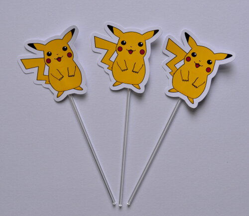 Topper para Doces Pikachu
