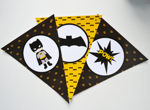 Bandeirolas Batman
