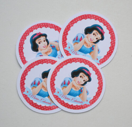 Adesivo Branca de Neve