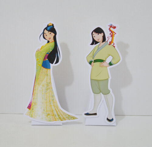 Totem de Mesa Mulan c/ Caixa Pirâmide