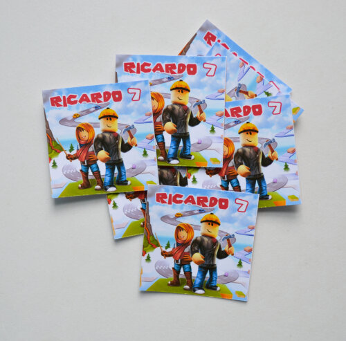 Adesivo Roblox 5cm