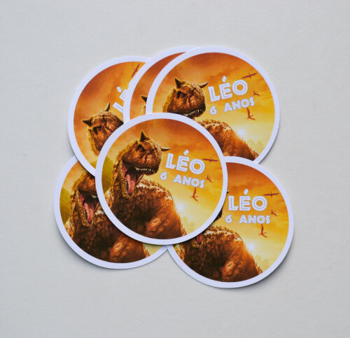 Adesivo personalizado Dinossauro