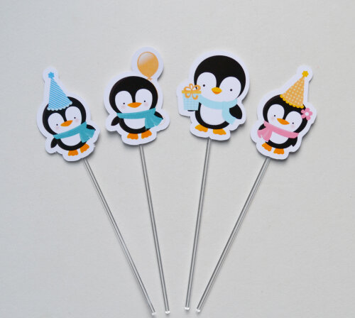 Topper p/ Doces Pinguim
